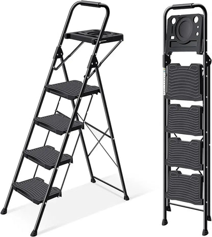 4 Step Ladder with Tool Platform