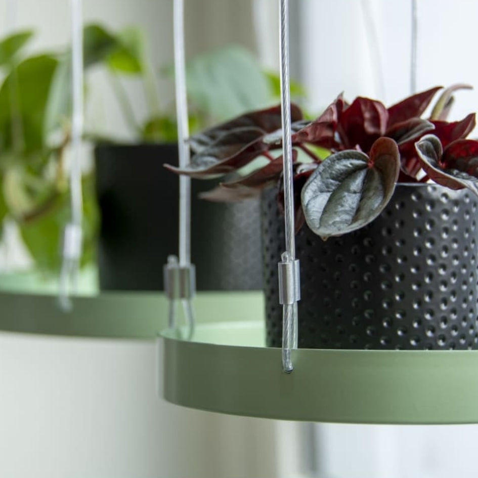 Esschert Design Round Hanging Plant Tray